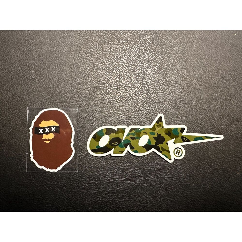 Bape Collaboration Stickers - God Selection XXX & OVO (Octobers Very Own)